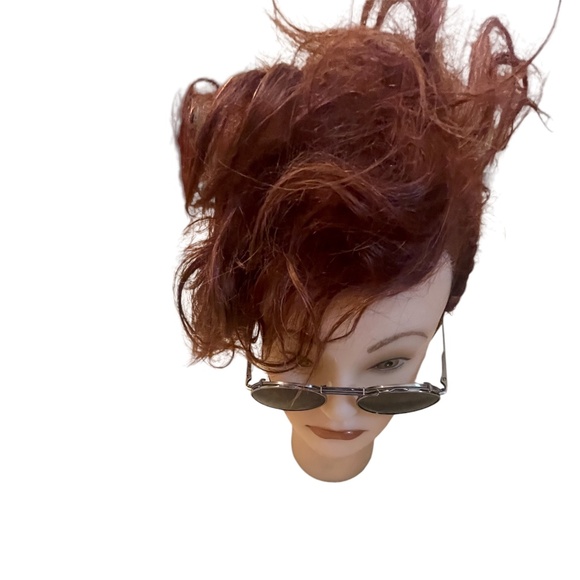 Vintage Randolph Engineering RE 801 EYEGLASSES FRAMES 48-22-145mm, Gold Tone - Picture 5 of 11